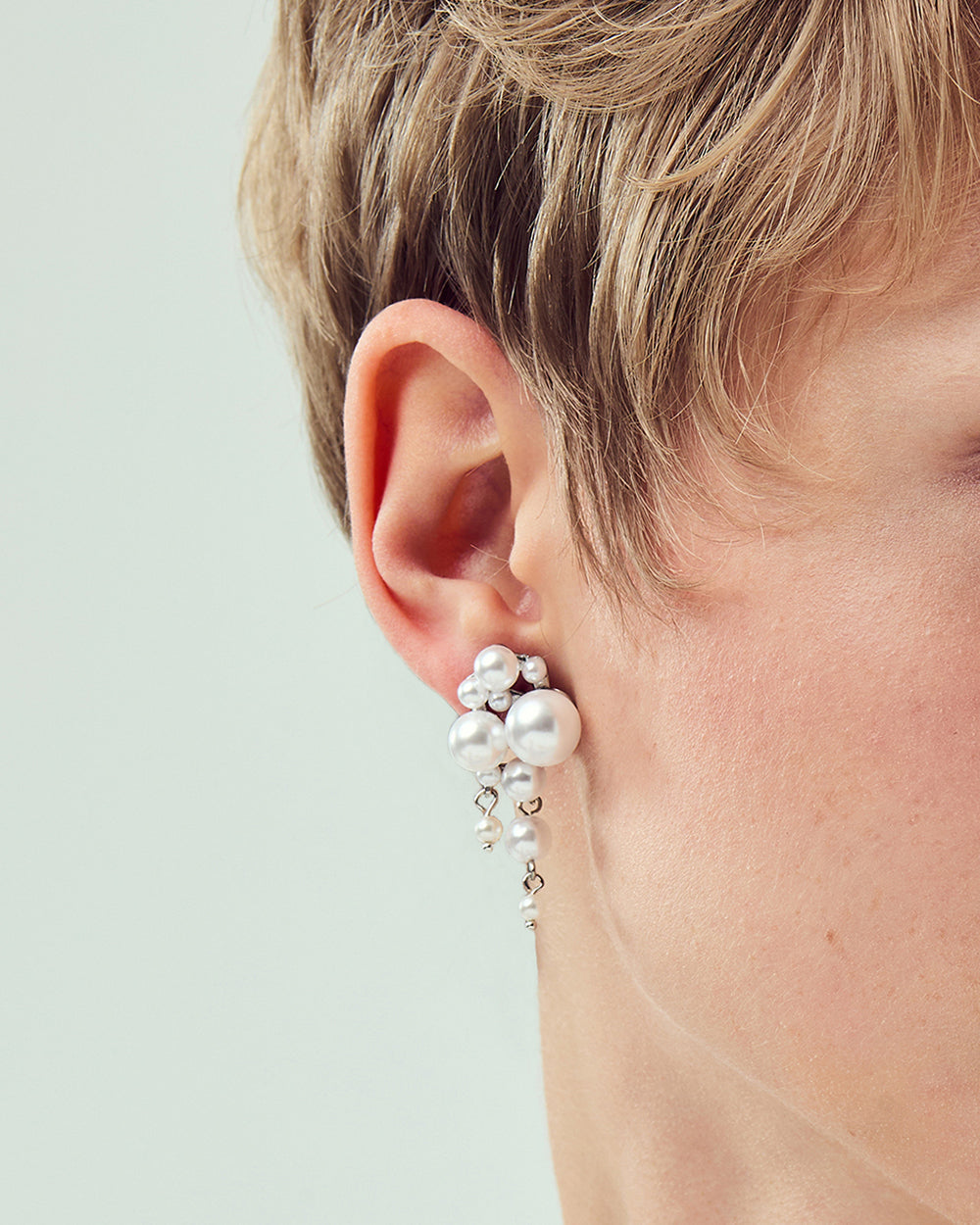 Pearl Edit Drop Earrings