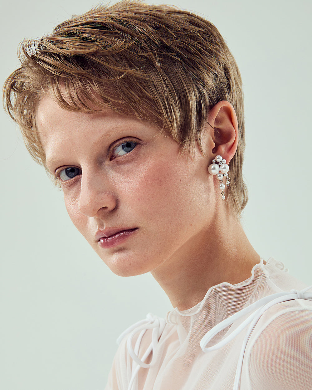 Pearl Edit Drop Earrings