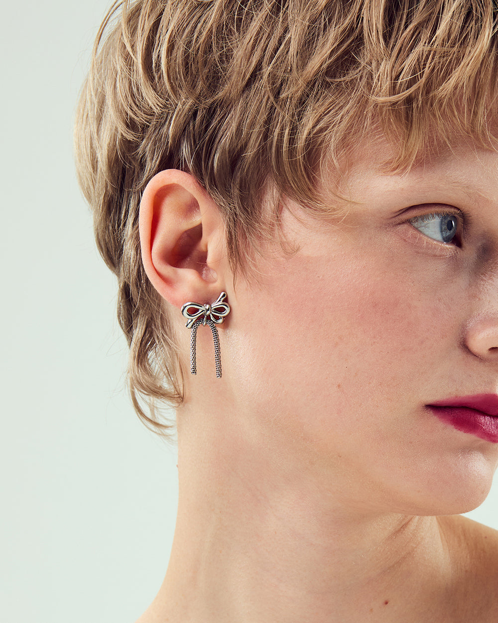 Tied Motion Mini Earrings