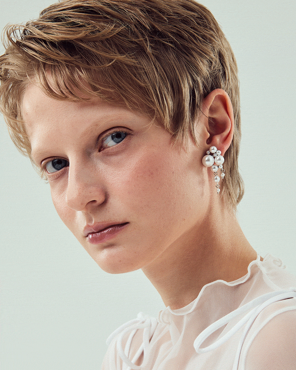 Pearl Edit Drop Earrings