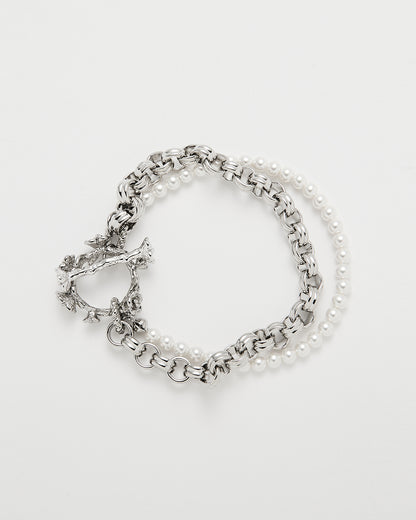 Wild Rose Bracelet Silver