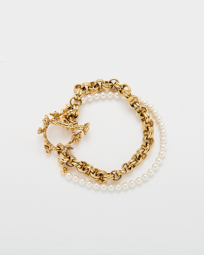Wild Rose Bracelet Gold